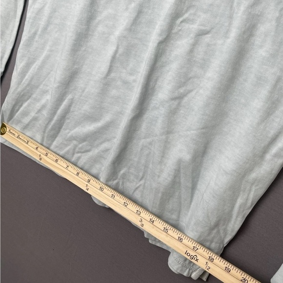 Goodfellow & Co Men's Soft Blue Long Sleeve Tee - Picture 5 of 6